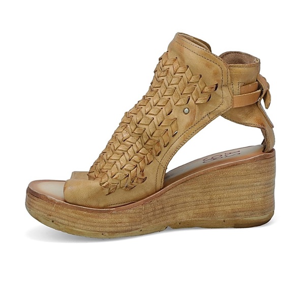 AS98 Newberry wedge sandal size 7.5 (37) - Picture 2 of 7